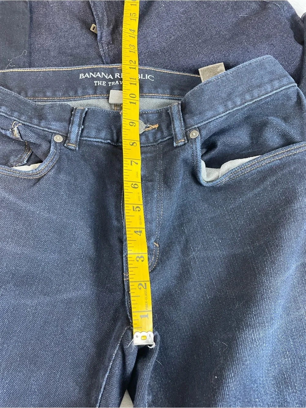 Two pair Banana Republic Men’s Dark Blue Jeans - The Traveler 30 x 32